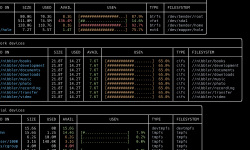 Featured image of post 使用 duf 取代 df，更簡潔的磁碟使用情況分析工具