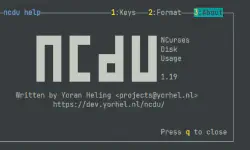 Featured image of post 在 Linux 使用 NCDU 取代 DU 來檢視資料夾大小